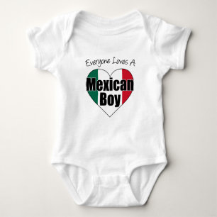 Body Para Bebê Todo Mundo Adora o Rapaz Mexicano