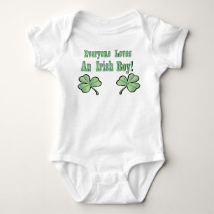 Body Para Bebê Todo Mundo Adora Um Irlandês