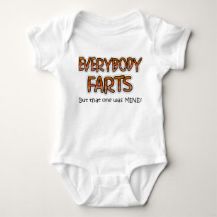 Body Para Bebê Todo mundo Farta, mas aquele era meu! Caçador