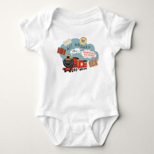 Body Para Bebê Todos a bordo do Expresso de Hogwarts