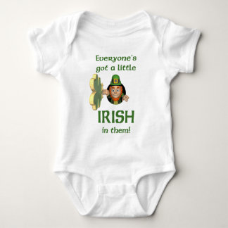 Body Para Bebê Todos obteve um irlandês pequeno