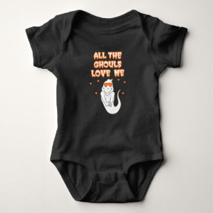 Body Para Bebê Todos Os Ghouls Me Adoram Design