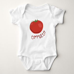 Body Para Bebê Tomate