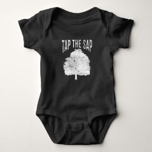 Body Para Bebê Toque no Sap for Maple Syrup Tree Maple Sugaring