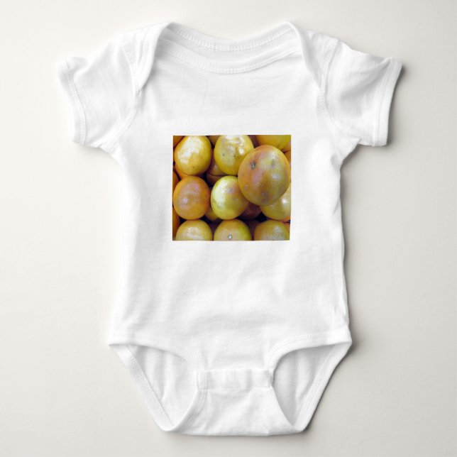 Body Para Bebê Toranja Rosa (Frente)