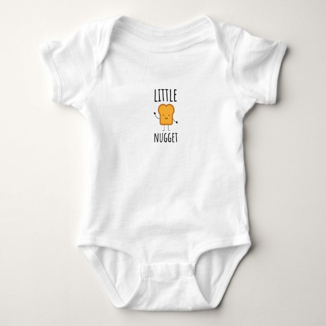 Body Para Bebê Torrada Sorridente da somoh baby jersey  (Frente)