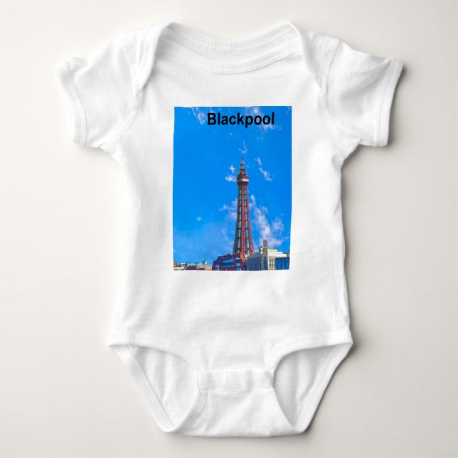 Body Para Bebê Torre Blackpool (Frente)