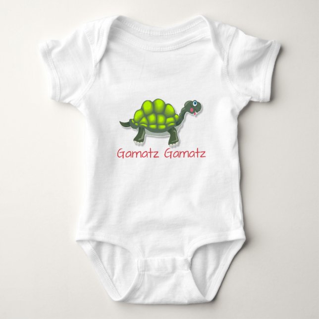 Body Para Bebê Tortoise Baby Bodydress (Frente)