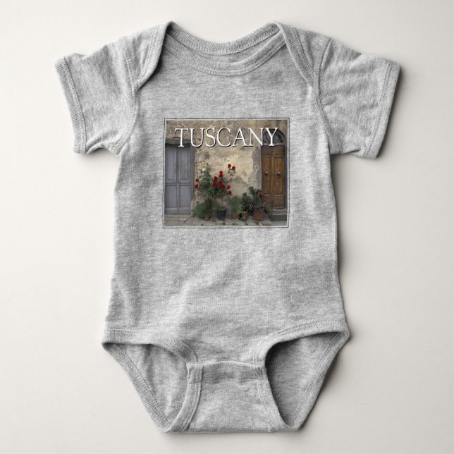 Body Para Bebê Toscana, Itália | Porta do Tuscan (Frente)