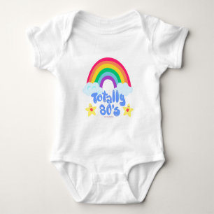Body Para Bebê Totalmente arco-íris 80s