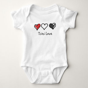 Body Para Bebê Totalmente terno do corpo do bebê do amor de Trin