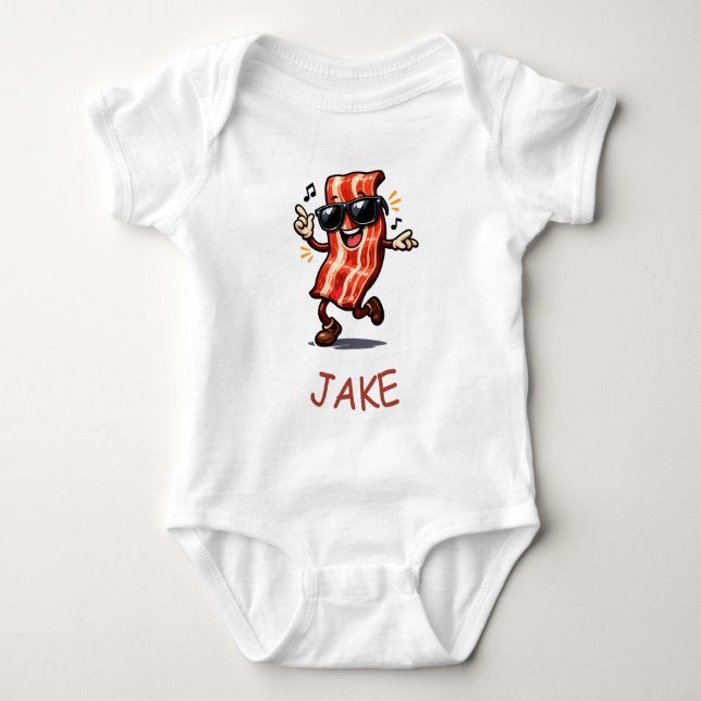 Body Para Bebê Toucinho Dançante (Frente)