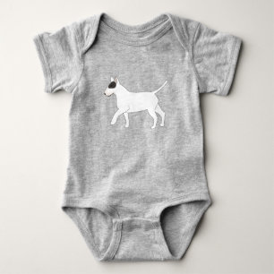 Body Para Bebê Touro Terrier Bebê