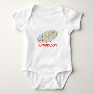 Body Para Bebê Trabalhe Sun!