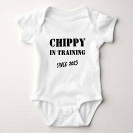 Body Para Bebê Tradie do carpinteiro "Chippy in Training" (Chippy