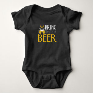 Body Para Bebê Traga uma cerveja ao Pai
