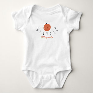 Body Para Bebê traje de bebê abóbora mais corajosa de uma peça
