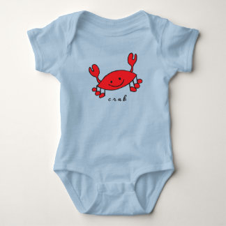 Body Para Bebê Traje de bebê caranguejo e macacão (com base)