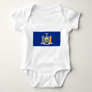 Body Para Bebê Traje de bebê com bandeira de Nova York