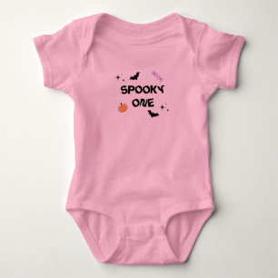 Body Para Bebê Traje de Bebê de Aniversário Assustador de Hallowe