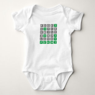 Body Para Bebê Traje de bebê de trabalho personalizado