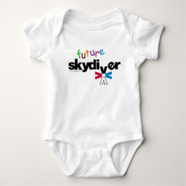 Body Para Bebê Traje De Bebê Do Skydiver Futuro