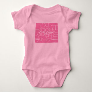Body Para Bebê Traje De Bebê Em Forma De Colorado