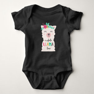 Body Para Bebê Traje de bebê Llama