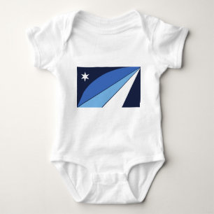 Body Para Bebê Traje de bebê patriótico com bandeira da Colômbia