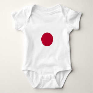 Body Para Bebê Traje de bebê patriótico com bandeira do Japão