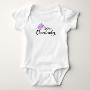 Body Para Bebê Traje para bebê do futuro Cheerleader