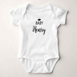 Body Para Bebê Traje personalizado para bebês
