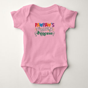 Body Para Bebê Traje princesa da PawPaw