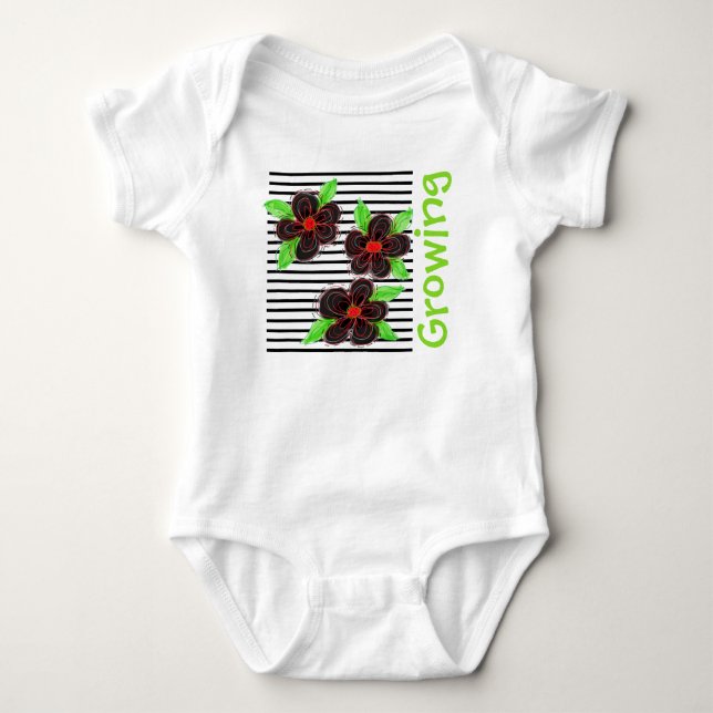 Body Para Bebê Tranquilidade Moderna para Bebê (Frente)