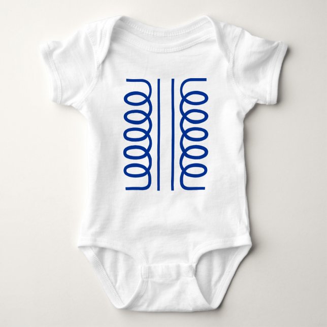 Body Para Bebê Transformador elétrico (Frente)