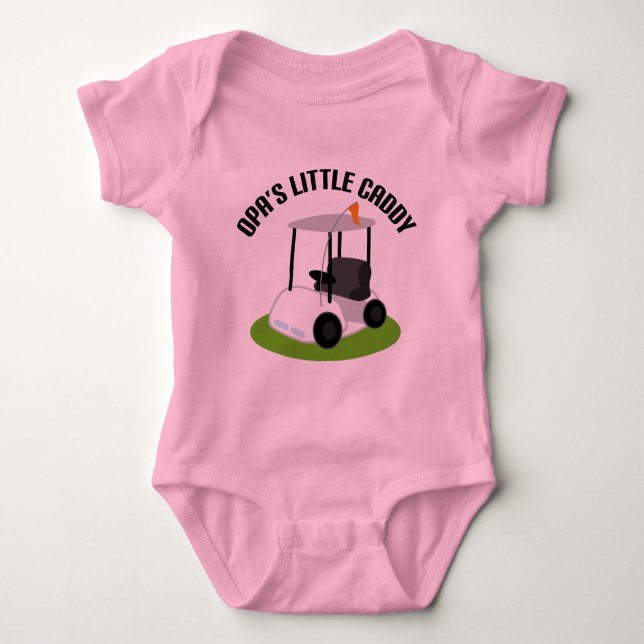 Body Para Bebê Transportador de Opas (golfe) (Frente)