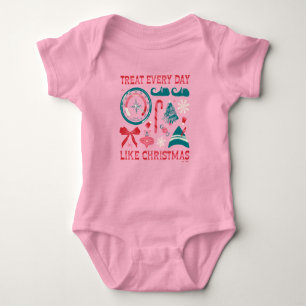 Body Para Bebê Trate Todo Dia Como Natal