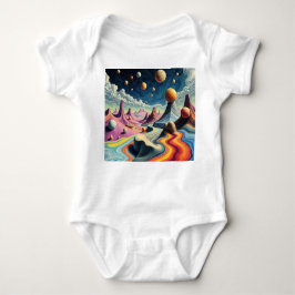 Body Para Bebê  Traumplanet der Farben – Jenseits der Realität