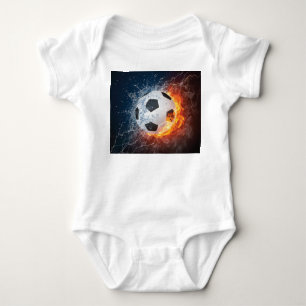 Body Para Bebê Travesseiro decorativo de futebol/futebol