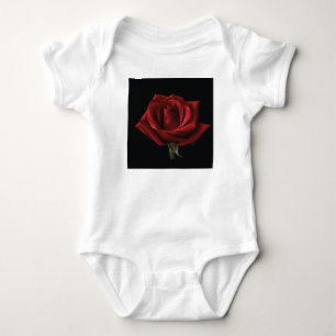 Body Para Bebê travesseiro decorativo Rosa vermelha