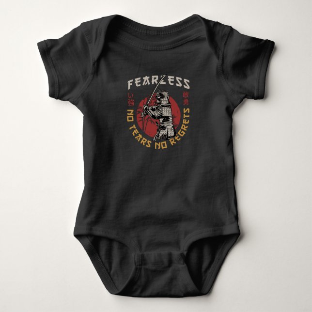 Body Para Bebê Trecho de Samurai sem rosto - Samurai (Frente)