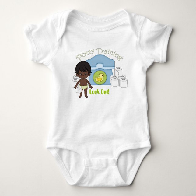 Body Para Bebê Treinamento em Potty para bebê (Frente)