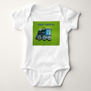 Body Para Bebê Trem azul, Creeper infantil do dorminhoco!!!!