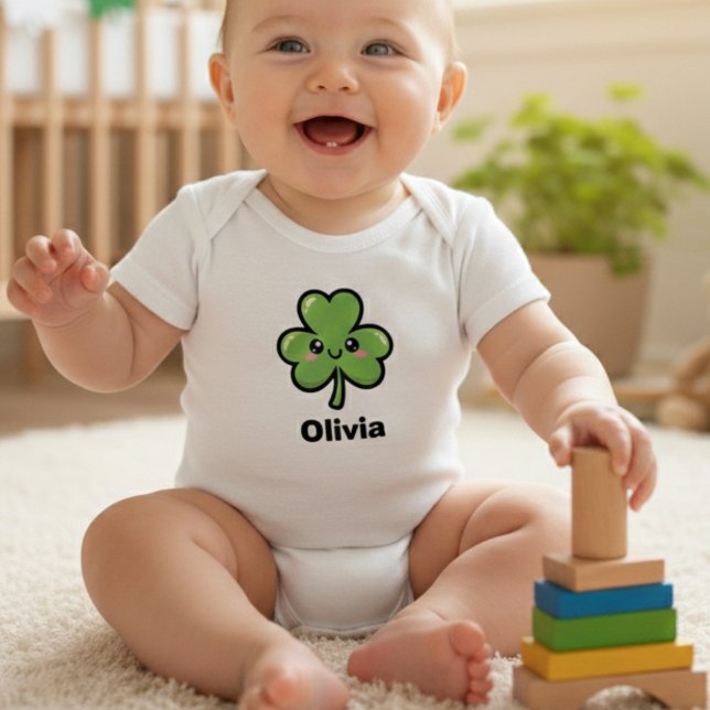 Body Para Bebê Tremoço Sorridente Fofo (Criador carregado)