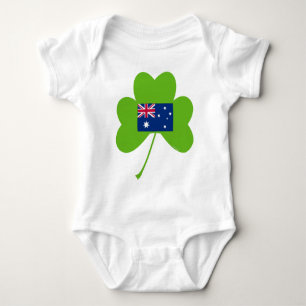 Body Para Bebê Trevo-Austrália