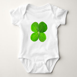 Body Para Bebê Trevo de quatro folhas os presentes de Zazzle do