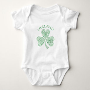 Body Para Bebê Trevo irlandês