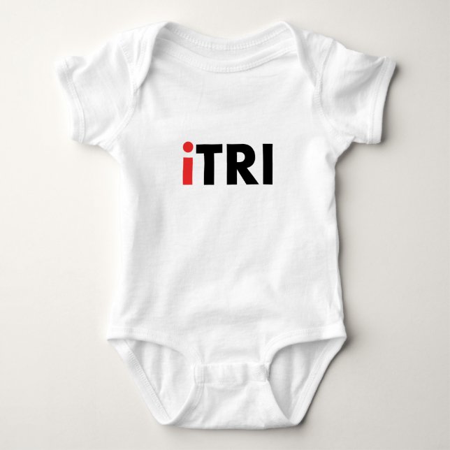 Body Para Bebê Triathlon do iTri (Frente)