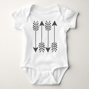 Body Para Bebê Tribal Arrows Baby Creeper