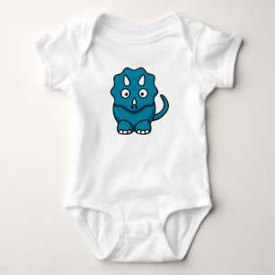 Body Para Bebê Triceratops do bebê